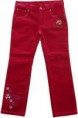 pantalon rojo estampado